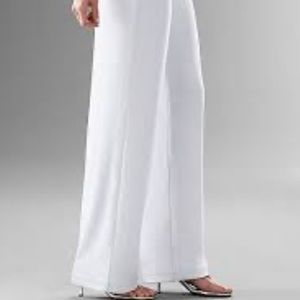 Chico's White Wide Leg Jumpsuit Pants